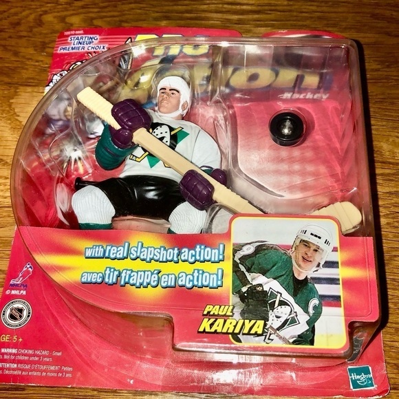 Hasbro Other - Nhl 1998 Starting Lineup Pro Action Paul Kariya Figure
